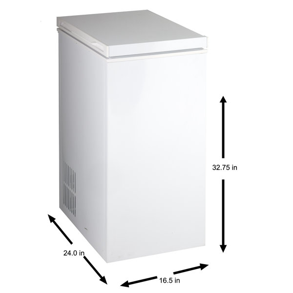 Avanti Products 2.5 Cubic Feet cu. ft. Chest Freezer with Adjustable